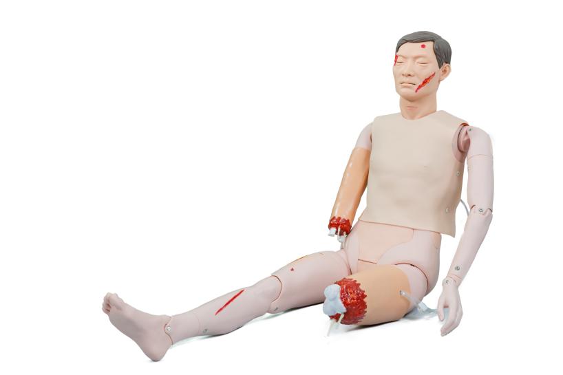 開放性 傷 口止 血 包 紮仿真標準化病人